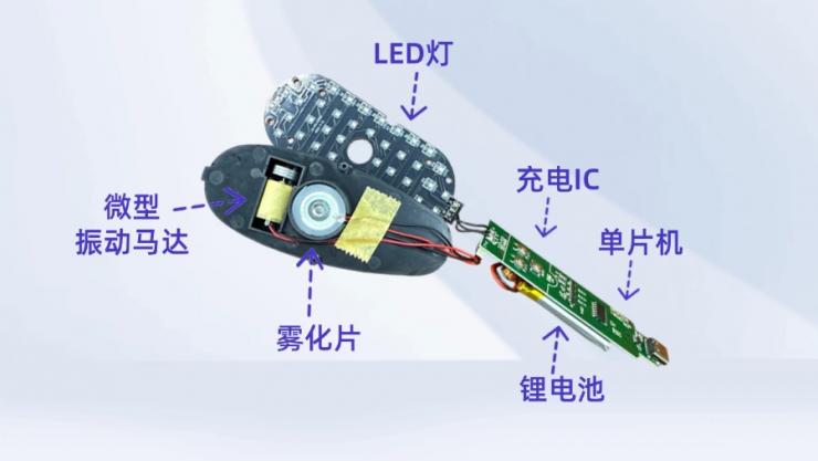 集成红蓝光疗与振动按摩,新型电动喷雾按摩梳方案瞄准头皮健康市场