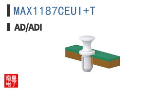 MAX1187CEUI+T