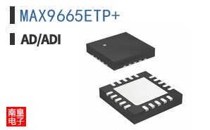 MAX9665ETP+