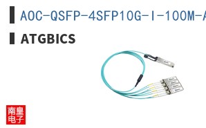 AOC-QSFP-4SFP10G-I-100M-AT
