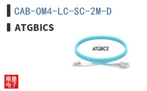 CAB-OM4-LC-SC-2M-D