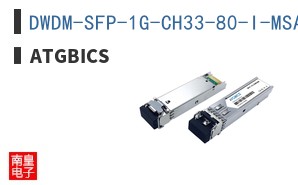 DWDM-SFP-1G-CH33-80-I-MSA-AT