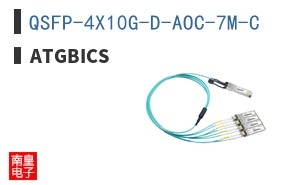 QSFP-4X10G-D-AOC-7M-C