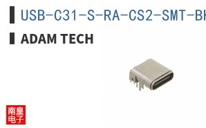 USB-C31-S-RA-CS2-SMT-BK-T/R