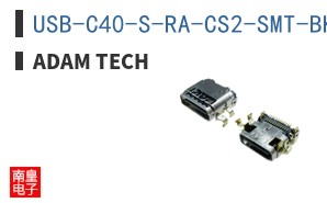 USB-C40-S-RA-CS2-SMT-BK-30-TR