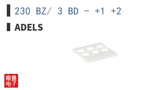 230 BZ/ 3 BD - +1 +2