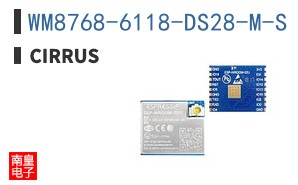 WM8768-6118-DS28-M-S