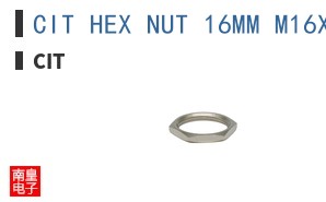 CIT HEX NUT 16MM M16X1.0