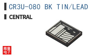 CR3U-080 BK TIN/LEAD
