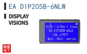 EA DIP205B-6NLW