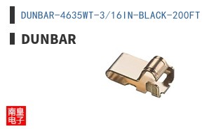 DUNBAR-4635WT-3/16IN-BLACK-200FT