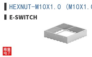 HEXNUT-M10X1.0 (M10X1.0 HEXNUT)