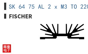 SK 64 75 AL 2 x M3 TO 220