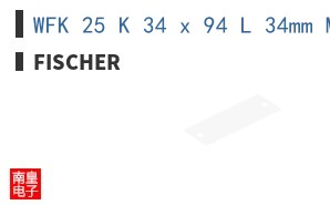 WFK 25 K 34 x 94 L 34mm Module