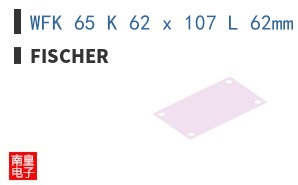 WFK 65 K 62 x 107 L 62mm Module