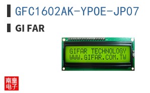 GFC1602AK-YPOE-JP07