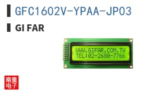 GFC1602V-YPAA-JP03
