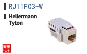 RJ11FC3-W
