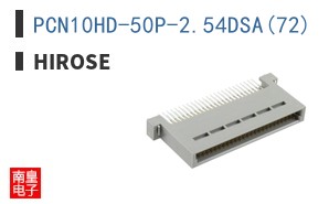 PCN10HD-50P-2.54DSA(72)