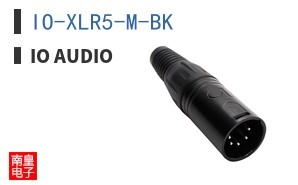 IO-XLR5-M-BK
