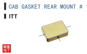 CAB GASKET REAR MOUNT # 10SL