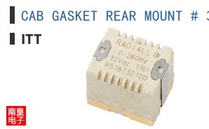 CAB GASKET REAR MOUNT # 36 ALUFL