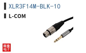 XLR3F14M-BLK-10