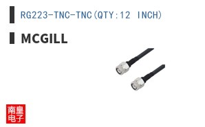 RG223-TNC-TNC(QTY:12 INCH)