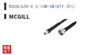 RG58LSZH-4.3/10M-SM(QTY:2Ft)