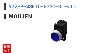 M22FP-MSF10-E230-BL-<I>