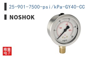 25-901-7500-psi/kPa-GY40-CC