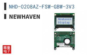 NHD-0208AZ-FSW-GBW-3V3