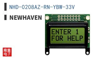NHD-0208AZ-RN-YBW-33V