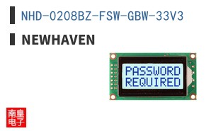 NHD-0208BZ-FSW-GBW-33V3