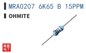 MRA0207 6K65 B 15PPM TA
