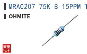 MRA0207 75K B 15PPM TA
