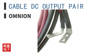 CABLE DC OUTPUT PAIR 10FT BLUNT 2AWG