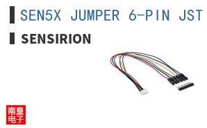 SEN5X JUMPER 6-PIN JST GHR-06V-S CABLE SET