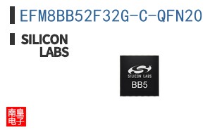 EFM8BB52F32G-C-QFN20