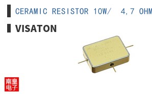 CERAMIC RESISTOR 10W/  4,7 OHM